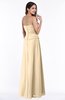 ColsBM Analia Apricot Gelato Elegant A-line Sleeveless Zip up Floor Length Plus Size Bridesmaid Dresses