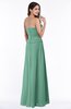 ColsBM Analia Beryl Green Elegant A-line Sleeveless Zip up Floor Length Plus Size Bridesmaid Dresses