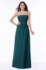 ColsBM Analia Blue Green Elegant A-line Sleeveless Zip up Floor Length Plus Size Bridesmaid Dresses