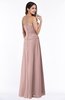 ColsBM Analia Blush Pink Elegant A-line Sleeveless Zip up Floor Length Plus Size Bridesmaid Dresses