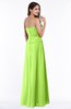 ColsBM Analia Bright Green Elegant A-line Sleeveless Zip up Floor Length Plus Size Bridesmaid Dresses