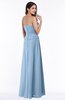 ColsBM Analia Dusty Blue Elegant A-line Sleeveless Zip up Floor Length Plus Size Bridesmaid Dresses
