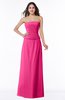 ColsBM Analia Fandango Pink Elegant A-line Sleeveless Zip up Floor Length Plus Size Bridesmaid Dresses