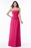 ColsBM Analia Fuschia Elegant A-line Sleeveless Zip up Floor Length Plus Size Bridesmaid Dresses