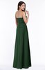 ColsBM Analia Hunter Green Elegant A-line Sleeveless Zip up Floor Length Plus Size Bridesmaid Dresses