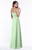 ColsBM Analia Light Green Elegant A-line Sleeveless Zip up Floor Length Plus Size Bridesmaid Dresses