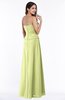 ColsBM Analia Lime Green Elegant A-line Sleeveless Zip up Floor Length Plus Size Bridesmaid Dresses