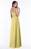 ColsBM Analia Misted Yellow Elegant A-line Sleeveless Zip up Floor Length Plus Size Bridesmaid Dresses