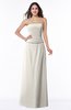 ColsBM Analia Off White Elegant A-line Sleeveless Zip up Floor Length Plus Size Bridesmaid Dresses