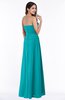 ColsBM Analia Peacock Blue Elegant A-line Sleeveless Zip up Floor Length Plus Size Bridesmaid Dresses