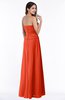 ColsBM Analia Persimmon Elegant A-line Sleeveless Zip up Floor Length Plus Size Bridesmaid Dresses