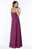 ColsBM Analia Raspberry Elegant A-line Sleeveless Zip up Floor Length Plus Size Bridesmaid Dresses