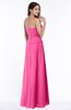 ColsBM Analia Rose Pink Elegant A-line Sleeveless Zip up Floor Length Plus Size Bridesmaid Dresses