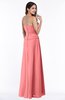 ColsBM Analia Shell Pink Elegant A-line Sleeveless Zip up Floor Length Plus Size Bridesmaid Dresses