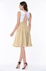 ColsBM Hallie Apricot Gelato Cute A-line Jewel Zipper Chiffon Plus Size Bridesmaid Dresses