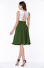 ColsBM Hallie Garden Green Cute A-line Jewel Zipper Chiffon Plus Size Bridesmaid Dresses