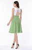 ColsBM Hallie Sage Green Cute A-line Jewel Zipper Chiffon Plus Size Bridesmaid Dresses