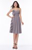 ColsBM Arely Cameo Modern A-line Sweetheart Zip up Knee Length Fringe Plus Size Bridesmaid Dresses