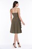 ColsBM Arely Carafe Brown Modern A-line Sweetheart Zip up Knee Length Fringe Plus Size Bridesmaid Dresses