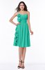 ColsBM Arely Ceramic Modern A-line Sweetheart Zip up Knee Length Fringe Plus Size Bridesmaid Dresses