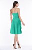 ColsBM Arely Ceramic Modern A-line Sweetheart Zip up Knee Length Fringe Plus Size Bridesmaid Dresses