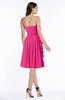 ColsBM Arely Fandango Pink Modern A-line Sweetheart Zip up Knee Length Fringe Plus Size Bridesmaid Dresses