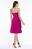 ColsBM Arely Hot Pink Modern A-line Sweetheart Zip up Knee Length Fringe Plus Size Bridesmaid Dresses