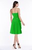 ColsBM Arely Jasmine Green Modern A-line Sweetheart Zip up Knee Length Fringe Plus Size Bridesmaid Dresses