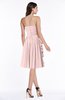 ColsBM Arely Pastel Pink Modern A-line Sweetheart Zip up Knee Length Fringe Plus Size Bridesmaid Dresses
