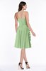 ColsBM Arely Sage Green Modern A-line Sweetheart Zip up Knee Length Fringe Plus Size Bridesmaid Dresses