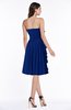 ColsBM Arely Sodalite Blue Modern A-line Sweetheart Zip up Knee Length Fringe Plus Size Bridesmaid Dresses