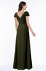ColsBM Evie Beech Glamorous A-line Short Sleeve Floor Length Ruching Plus Size Bridesmaid Dresses