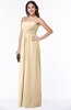 ColsBM Savanna Apricot Gelato Classic A-line Sleeveless Floor Length Ribbon Plus Size Bridesmaid Dresses