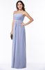 ColsBM Savanna Blue Heron Classic A-line Sleeveless Floor Length Ribbon Plus Size Bridesmaid Dresses