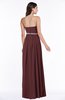 ColsBM Savanna Burgundy Classic A-line Sleeveless Floor Length Ribbon Plus Size Bridesmaid Dresses