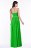 ColsBM Savanna Classic Green Classic A-line Sleeveless Floor Length Ribbon Plus Size Bridesmaid Dresses