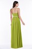 ColsBM Savanna Green Oasis Classic A-line Sleeveless Floor Length Ribbon Plus Size Bridesmaid Dresses