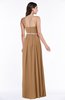 ColsBM Savanna Light Brown Classic A-line Sleeveless Floor Length Ribbon Plus Size Bridesmaid Dresses