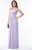 ColsBM Savanna Light Purple Classic A-line Sleeveless Floor Length Ribbon Plus Size Bridesmaid Dresses