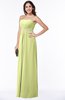 ColsBM Savanna Lime Sherbet Classic A-line Sleeveless Floor Length Ribbon Plus Size Bridesmaid Dresses