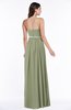 ColsBM Savanna Moss Green Classic A-line Sleeveless Floor Length Ribbon Plus Size Bridesmaid Dresses