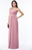 ColsBM Savanna Rosebloom Classic A-line Sleeveless Floor Length Ribbon Plus Size Bridesmaid Dresses