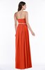 ColsBM Savanna Tangerine Tango Classic A-line Sleeveless Floor Length Ribbon Plus Size Bridesmaid Dresses