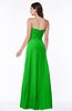 ColsBM Elaine Classic Green Modern A-line Sleeveless Zip up Flower Plus Size Bridesmaid Dresses