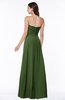 ColsBM Elaine Garden Green Modern A-line Sleeveless Zip up Flower Plus Size Bridesmaid Dresses