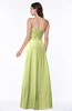 ColsBM Elaine Lime Sherbet Modern A-line Sleeveless Zip up Flower Plus Size Bridesmaid Dresses