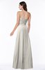 ColsBM Elaine Off White Modern A-line Sleeveless Zip up Flower Plus Size Bridesmaid Dresses