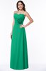 ColsBM Elaine Pepper Green Modern A-line Sleeveless Zip up Flower Plus Size Bridesmaid Dresses