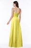 ColsBM Elaine Yellow Iris Modern A-line Sleeveless Zip up Flower Plus Size Bridesmaid Dresses
