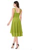 ColsBM Ainsley Green Oasis Elegant A-line Zipper Hi-Lo Ruching Plus Size Bridesmaid Dresses